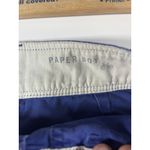 Anthropologie  Paper Boy Utility Cargo Skirt Womens Size 06 Blue Cotton Photo 9