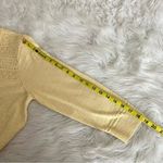 Christopher & Banks  2 Piece Sweater Set Women’s Size Large Light Yellow Photo 10