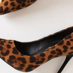 NWT Lulus Verra Leopard Suede Pumps Brown Size 5.5 Photo 2