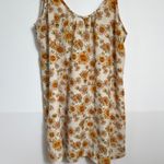 Forever 21 Mini Tank Sunflower Floral Print Sleeveless Casual Summer Photo 5