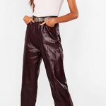 Nasty Gal Croc Embossed Pants Photo 0