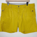 Gap  Women's 1969 Georgina Short Size 32/14‎ Sulpha Green Stretch Cotton Summer Photo 0
