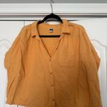 Old Navy Orange linen  shirt Photo 0