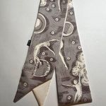 Initial / Letter D Thin Purse Scarf / Hairband / Scarf Photo 0