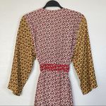 CAbi  Style 5664 Poet Jacket Boho Patchwork Multicolor Kimono Cardigan Size Small Photo 11