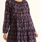 XIRENA Lea Dress shopbop floral Sz L Purple Size L Photo 0