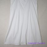 Eloquii New! white square neck sleevless dress side slit, plus size 28 Photo 10