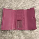 Coach  Purple Leather Wallet used in good condition size in pictures Photo 2