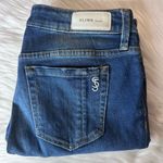 Slinky Brand  Slink Jeans Curvy Distressed Raw Hem Skinny Jeans Size 6/28 Photo 12