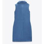 ZARA ✨ Denim Button Down Smocked Sz Large Dress✨ Photo 2