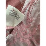 Roberta Vintage Pink Floral Paisley Velour V Photo 7