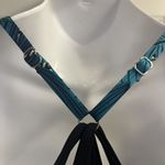 Jantzen One Piece Tropical V-Neck Padded Ruched Swimsuit Size 16 Photo 6