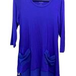 LOGO By Lori Goldstein  purple dress Photo 0