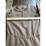Gap  maternity Fleece Sweatsuit Jumpsuit Brown Size Large NEW! Photo 2