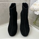 Kelsi Dagger Women’s Black Suede Wedge Booties Size 7.5 Photo 4