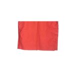 J.Crew  Knee Length Pencil Cotton Stretch Skirt Back Zip Slit 12 Coral Orange Photo 1