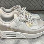 Nike Air Max 90 LV8 Sail Light Orewood Women Platform Shoes FD4328-100 9.5 Photo 3