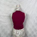 Adidas  Burgundy Originals Class Of 72 Cropped Vest Size M‎ NWT Photo 7