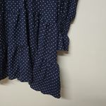 Tuckernuck Pomander Place Navy Polka Dot Kenzo Tiered Dress Sz Large Blue Photo 5
