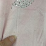 Juicy Couture Y2K Velour Joggers Womens Pants Sz M Pink Rhinestone Logo Lounge Photo 7