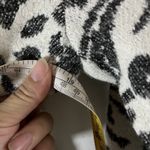 Nanette Lepore  Sz S Fit M Wool Blend Jacquard Button Sweater Coat Longline Photo 5