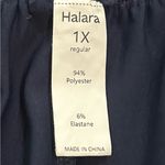Halara Navy Blue Mid Rise Drawstring Pocket Palazzo Flowy Wide Leg Pants Size 1X Photo 10