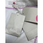 NEW Boden 100% Linen White Button Down Minimalist Midi Flare A Photo 2