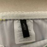 J.Crew Side Tie Bikini Bottoms Seersucker Embroidered Floral Womens Size XS Photo 4