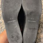 Stuart Weitzman Vintage  Suede Black Slip On Clogs Fuzzy Interior Size 6.5B #3118 Photo 3