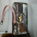 iPhone 15 Promax Case Pink Camera Style Photo 2