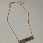 Gold Bar Necklace mama bear NWT 3 children custom Photo 0