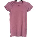 Lululemon Swiftly Short Sleeve Crewneck Mauve Top 4 Photo 0