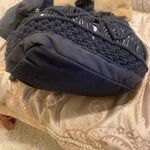 🛍NEW WITHOUT TAGS CROCHET HOBO BLACK BAG🛍 Photo 2