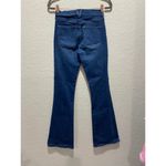 Veronica Beard  Beverly Skinny Flare High Rise Jeans  Sz 26 Denim Blue Boho Photo 4