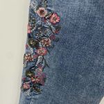 Soft Surroundings Embroidered Floral Jeans Beaded Embellished Boyfriend Fit 4 Photo 6