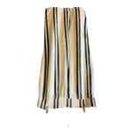 Land 'n Sea Women’s Black Wide Striped Linen Blend Wide Leg Pants Size XL Photo 3