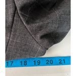 Lafayette 148  Women's One Button Blazer Jacket Long Sleeve‎ Dark Gray Size 4 Photo 8