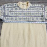 Vintage L.L. Bean Women's 100% Pure Wool Thick Winter Sweater Size M Gray Size M Photo 11