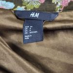 H&M High Waisted Floral Print Ruffle Hem Boho Maxi Skirt in Green Multi Photo 2