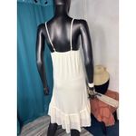 Grace & Lace Cream Ruffle Slip Dress Sleeveless Casual Summer Dress Size S Photo 1