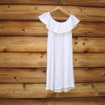 Ba&sh White Slub Knit Dress Photo 3