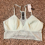 DKNY  Modern Lace Racerback Bralette Light Support Lingerie Size‎ L Photo 0