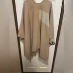 SOIA & KYO  Tan and Cream Fringe Cape Photo 3