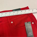 Wild Fable Vivid Red Low-Rise Jeans Photo 7