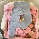 Nike leggings high waisted light heather grey full length Photo 0