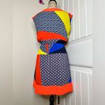 Jealous Tomato NTM:  Retro Look Colorblock Design Sleeveless Dress Sz M Photo 10
