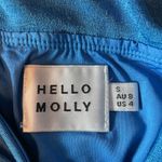 Hello Molly  Strapless Blue Dress Photo 4