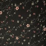 Susan Lawrence Floral Black Skirt Photo 1