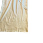 Billy J Frida Maxi Dress Yellow Satin Creamy Buttery Gown Size 14 Women's NWT Photo 10