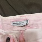 Bershka Pink denim shorts Photo 1